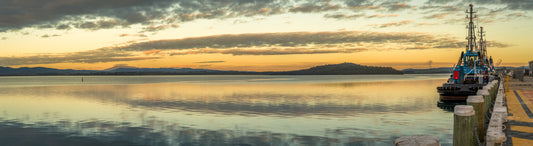 Tugs at Sunset, Beauty Point Tasmania