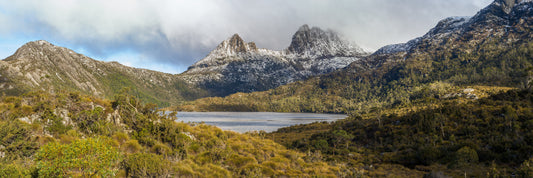 Cradle Mountain Tasmania - Snow on the peak