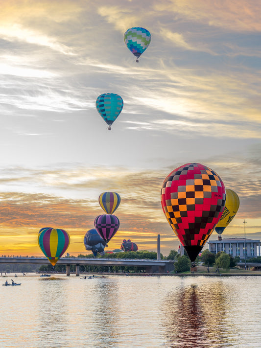 Enlighten Festival Balloons, Canberra ACT